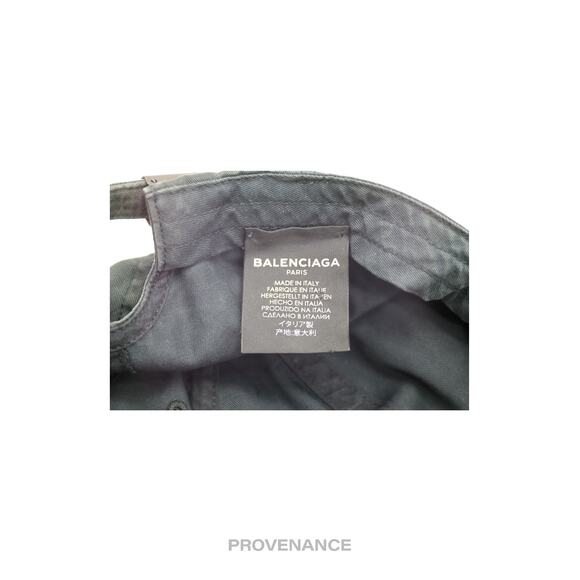 🔴 Balenciaga Political Campaign Cap Hat - Washed Black - Picture 10 of 11